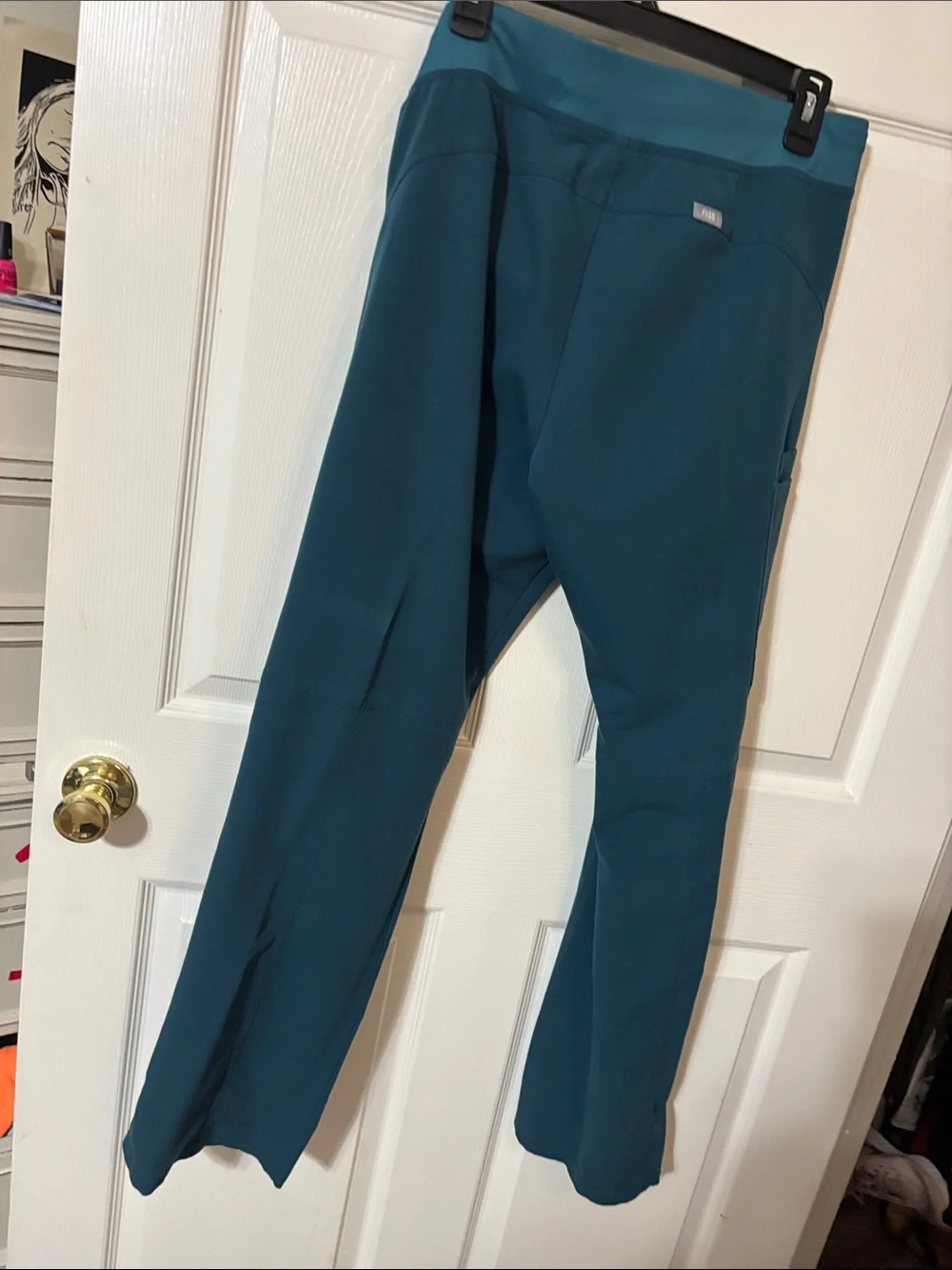 Figs Womens Set in Dark Teal Blue